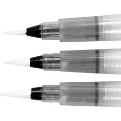 Vandpensler, str. S + M + L , 10 ml, 3stk.