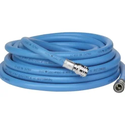 Varmtvandsslange - Blå - 1/2" kobling - 10 m - PVC