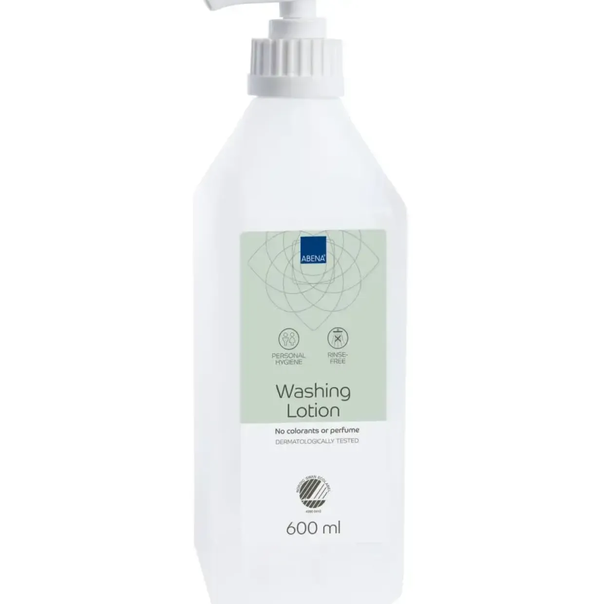 Vaskecreme, ABENA, 600 ml, uden farve og parfume - 10 stk
