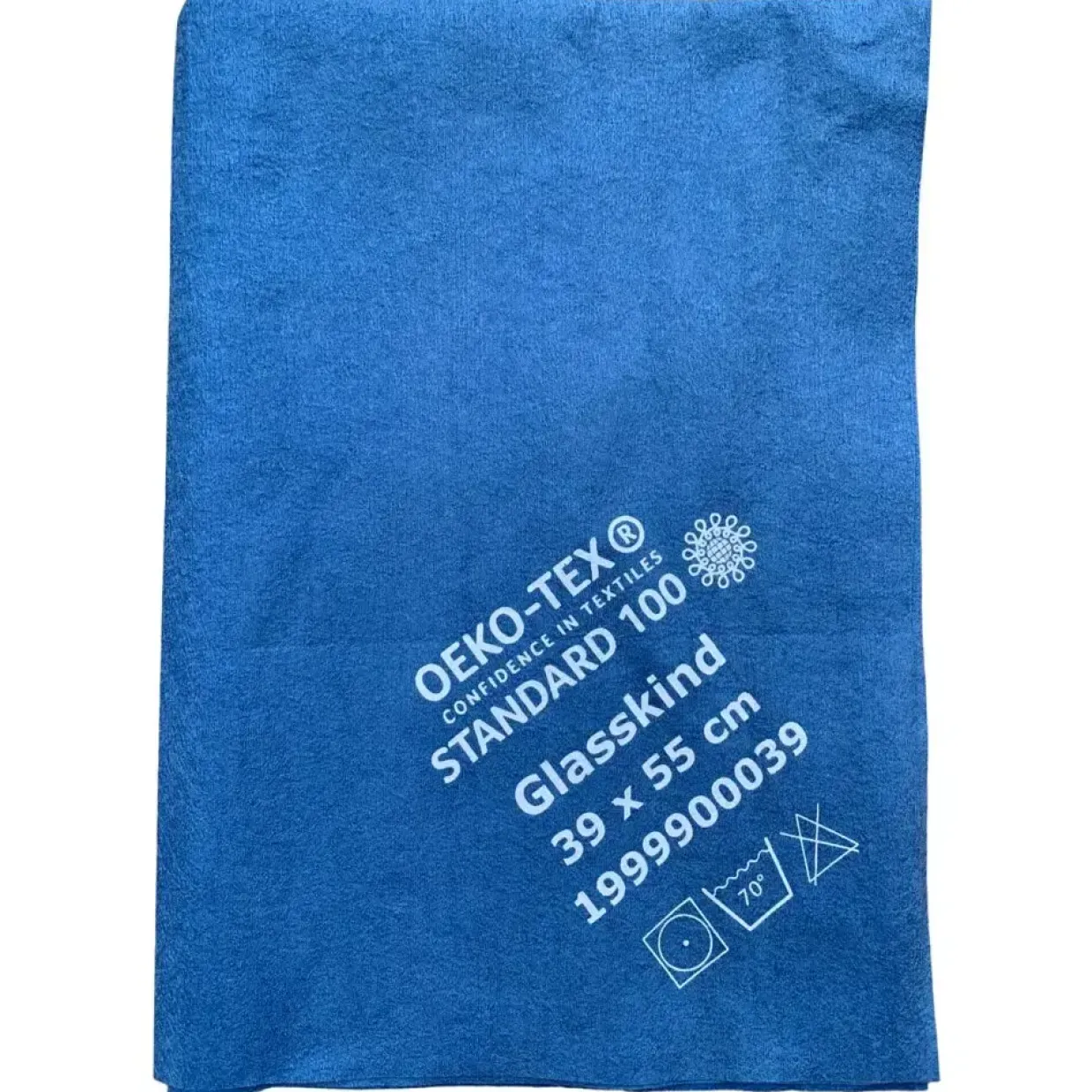 Vaskeskind Performance 39x55cm blå polyester | gummi | viskose - 10 stk