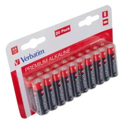 Verbatim Alkaline AA/LR6 - Batterier - 20 stk.