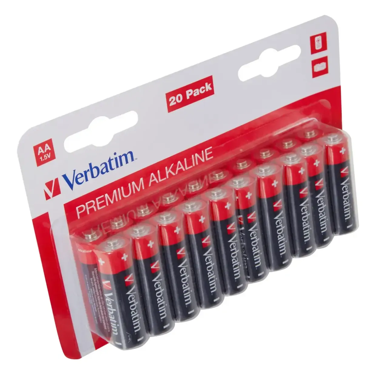 Verbatim Alkaline AA/LR6 - Batterier - 20 stk.