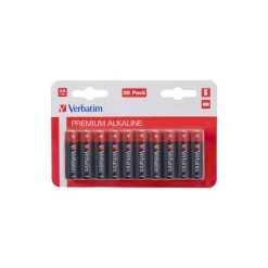 Verbatim Alkaline AA/LR6 - Batterier - 20 stk.