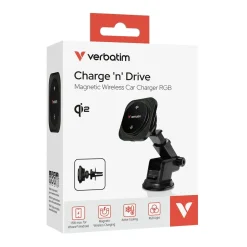 Verbatim CHARGE 'N' DRIVE Trådløs Biloplader