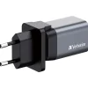 Verbatim GNC-65 GaN Charger 3 Port 65W USB-A/USB-C