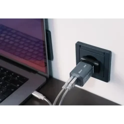 Verbatim GNC-65 GaN Charger 3 Port 65W USB-A/USB-C