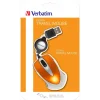 Verbatim Optical Mini Travel Mouse USB Volcanic Orange