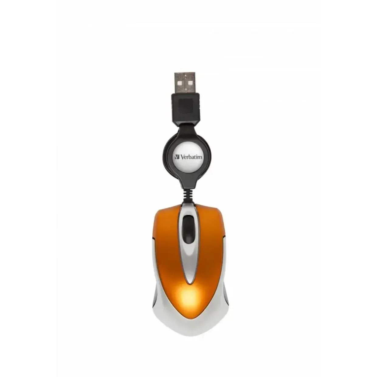 Verbatim Optical Mini Travel Mouse USB Volcanic Orange