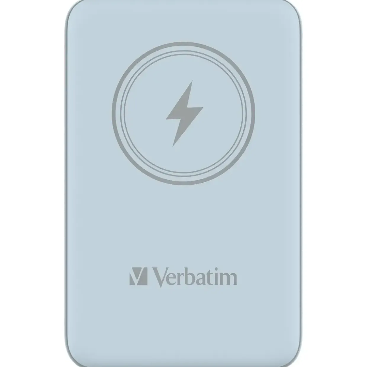 Verbatim Power P 10000 mAh UBS-C PD 20W WIRELESS 15W Blå - Køb minimum 10 stk.