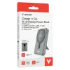 Verbatim VERBATIM Charge'n'Go 2C & Display PowerBank 10000 mAh Grey