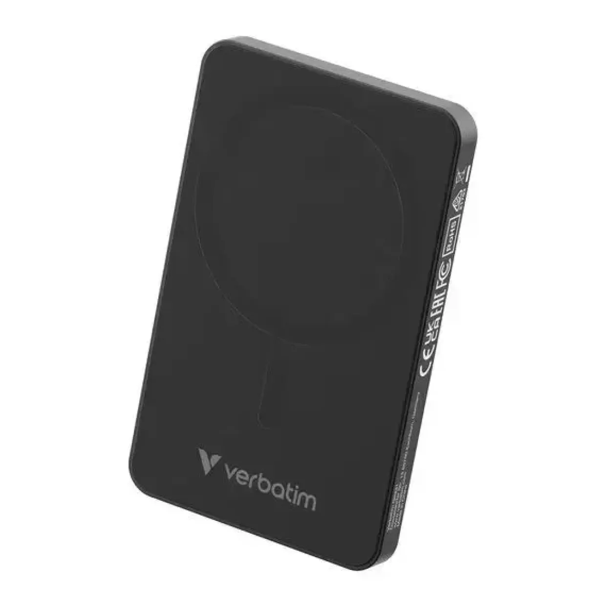 Verbatim VERBATIM Essentials Powerbank Magnet Wireless 5000Mah Black
