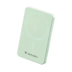 Verbatim VERBATIM Essentials Powerbank Magnet Wireless 5000Mah Green