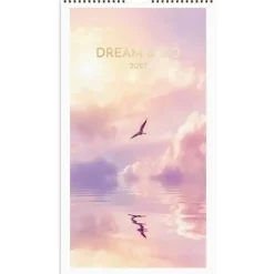 Vægkalender - Dream & Do - 250x451mm - Spiral - 2027 - Mayland - 27066530