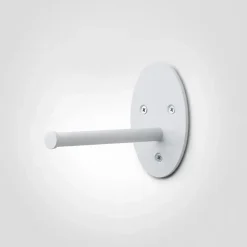 Vægkrog Matting standup, hvid