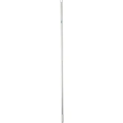 Vikan skaft med gevind, alu, hvid, 150 cm