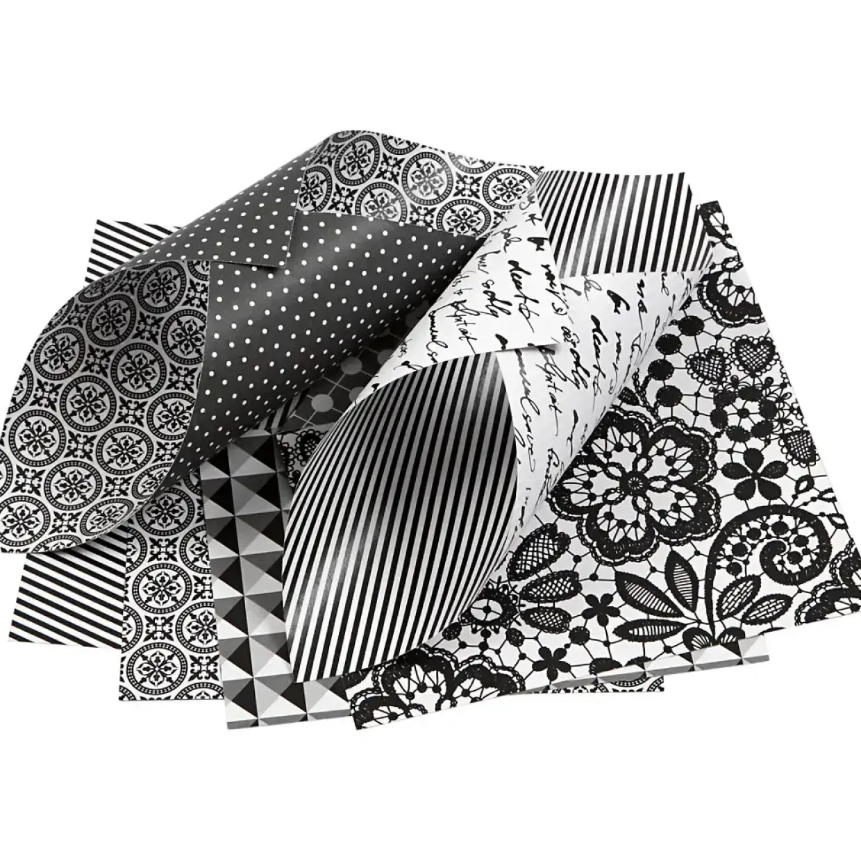 Vivi Gade Origamipapir Paris ark 10 x 10 cm 80 gram - 50 ass. ark