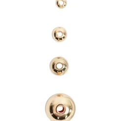 Voksperler, diam. 2,7 mm, hulstr. 0,7 mm, guld, 150stk.