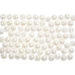 Voksperler, diam. 4 mm, hulstr. 0,7 mm, perlemor, 150stk.