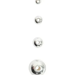 Voksperler, diam. 3 mm, hulstr. 0,7 mm, sølv, 150stk.