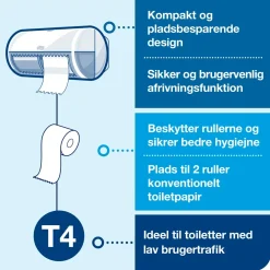 WC papir - Tork 110317 Premium 3-lags - 42 stk