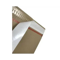 Webshopkasse 200x200x100mm brun med tape og tearstrip - 15 stk