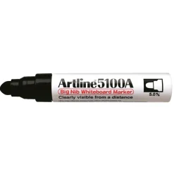 Whiteboard Marker - Artline 5100A BIG - Sort - 5,0mm rund spids