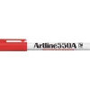 Whiteboard Marker Artline 550A rød - Køb minimum 12 stk.