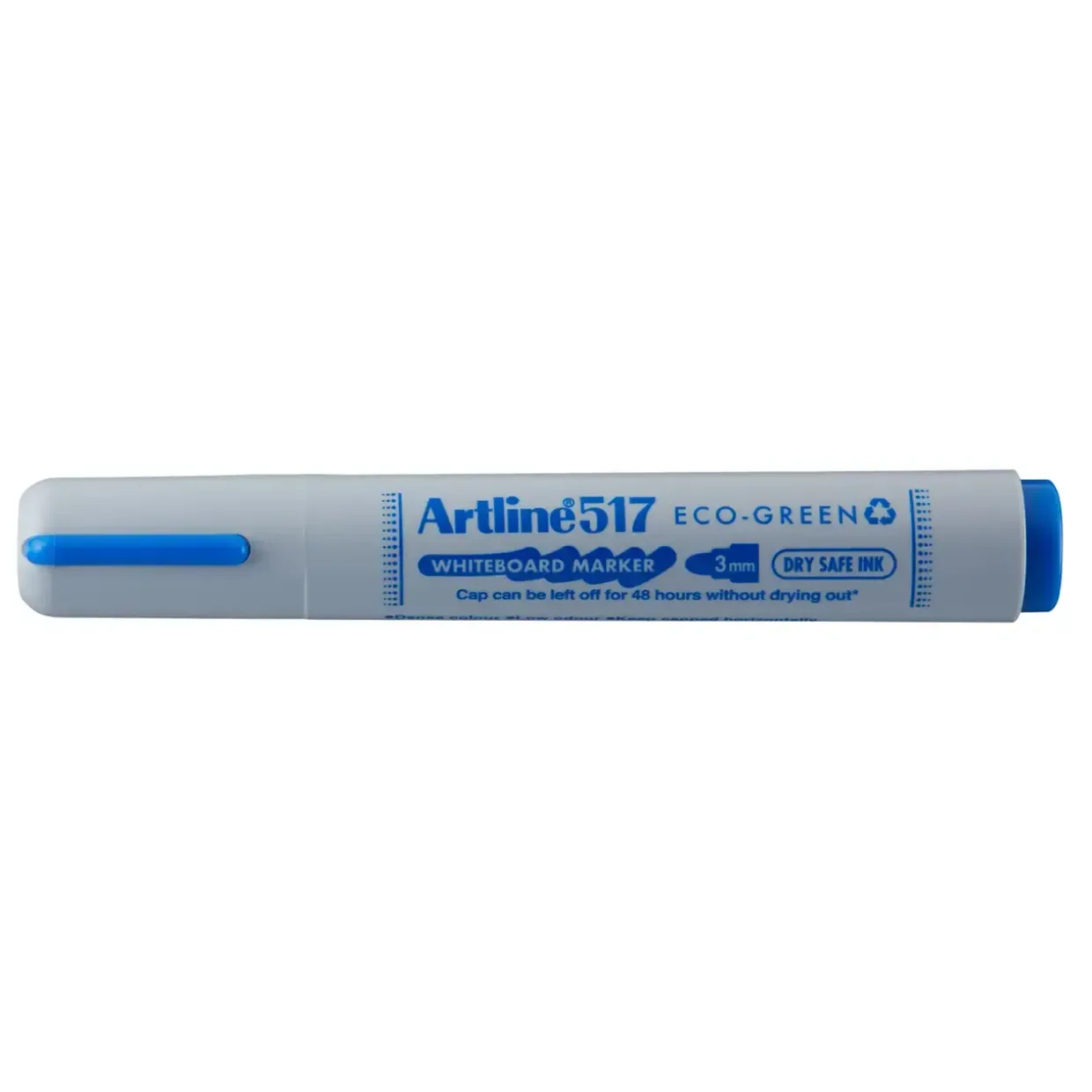 Whiteboard marker, Artline 517 ECO-GREEN, blå, 2.0mm - Køb minimum 12 stk.
