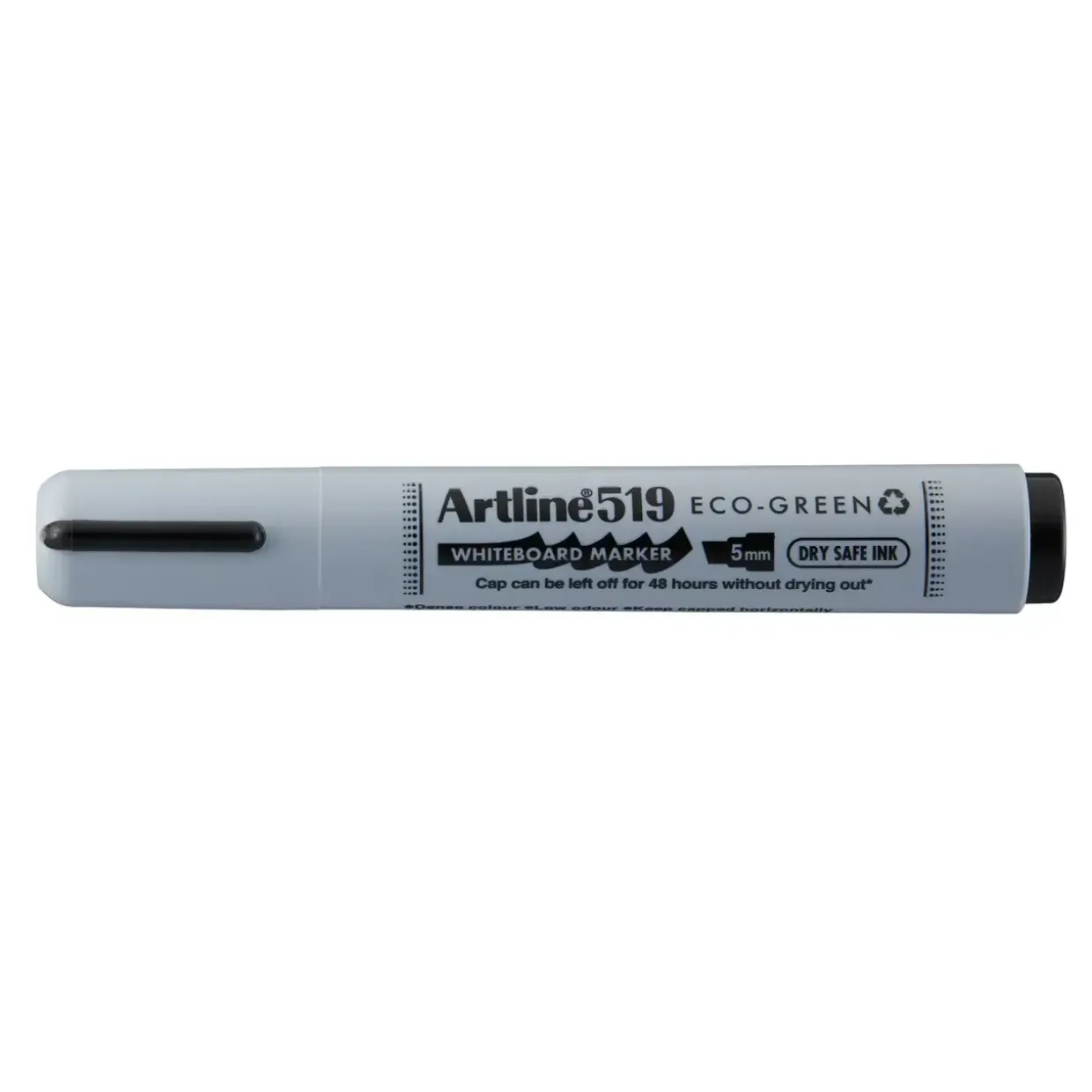 Whiteboard marker, Artline 519 ECO-GREEN, 2.0-5.0mm, sort - Køb minimum 12 stk.