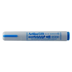 Whiteboard marker, Artline 519 ECO-GREEN, 2.0-5.0mm, blå - Køb minimum 12 stk.