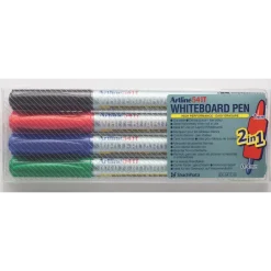 Whiteboard Marker Artline 541T 2-i-1 4-sæt