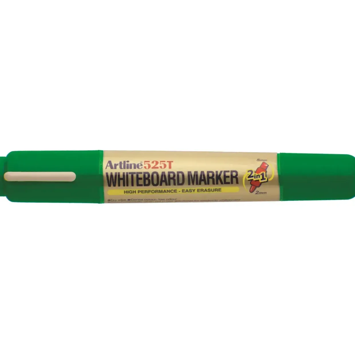 Whiteboard Marker Artline 525T 2-i-1 grøn