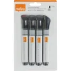 Whiteboard marker Nobo til glastavler sort (4)