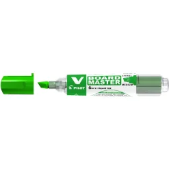 Whiteboard marker - Pilot grøn skrå spids 1,8 x 5,2 mm - 10 stk
