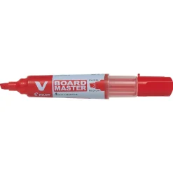 Whiteboard marker - Pilot - V Board - chisel/broad BG - Rød