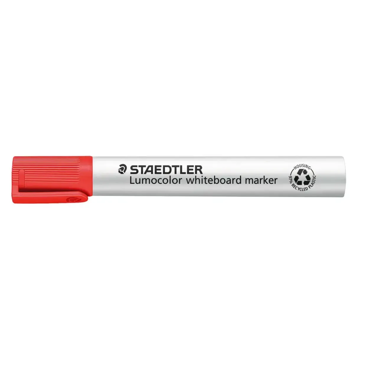 Whiteboard marker - Staedtler Lumocolor rød 2,0 mm - 10 stk