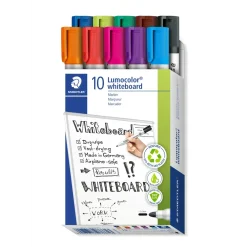 Whiteboard Marker Staedtler Lumocolor rund 2mm ass (10)