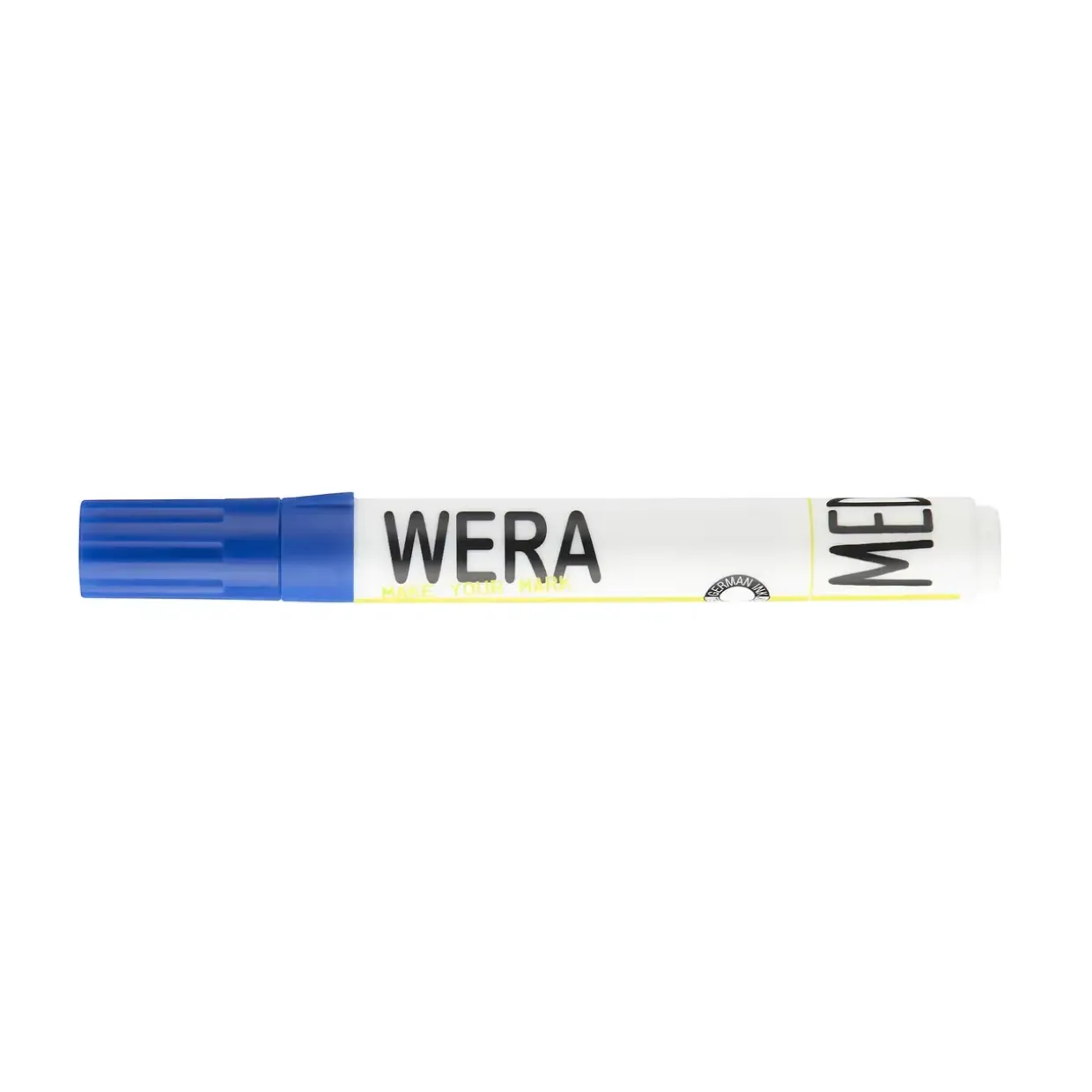 Whiteboardmarker WERA blå kantet spids 1-4mm - 12 stk