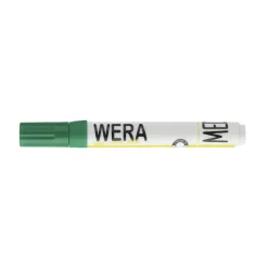 Whiteboardmarker WERA grøn kantet spids 1-4mm - 12 stk
