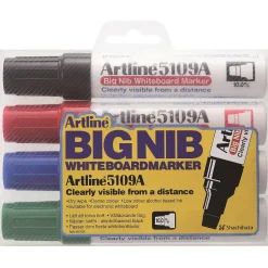 Whiteboardpenne Artline 5109A BIG 4/sæt