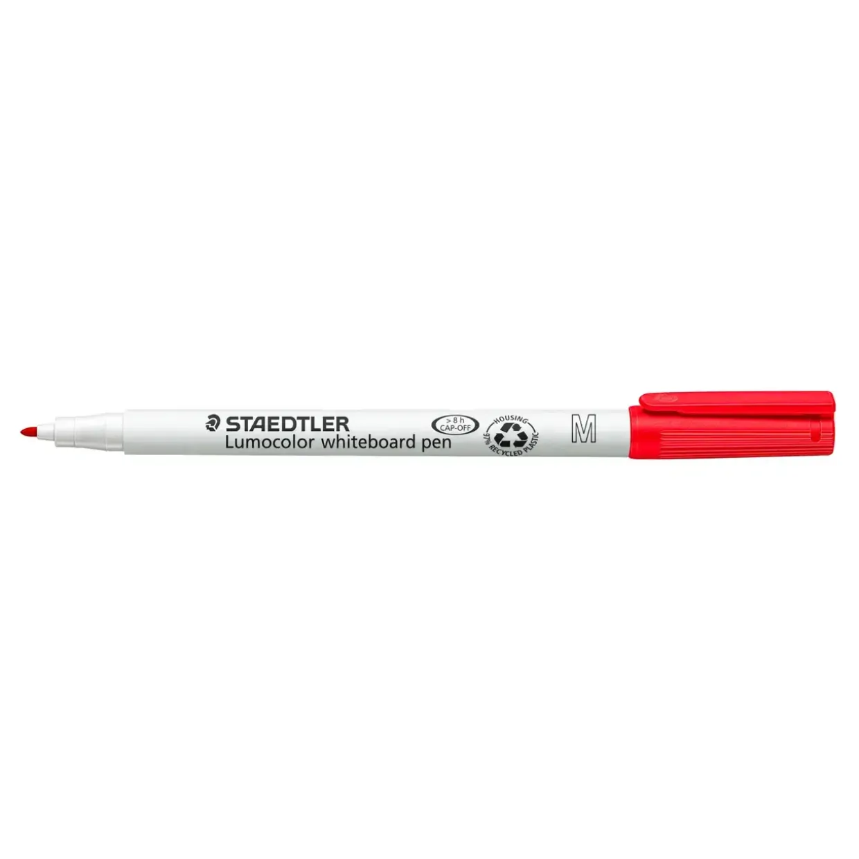Whiteboard tusser - Staedtler Lumocolor 301-2 rød 1 mm - 10 stk