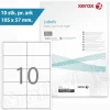 Xerox Labels - 10 pr. ark 105 x 57 mm 003R97452 - 100 ark
